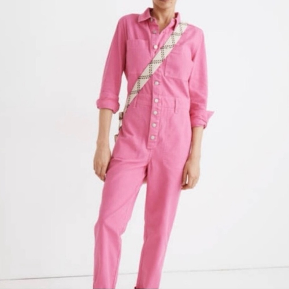 Madewell garment-dyed Coverall jumpsuit